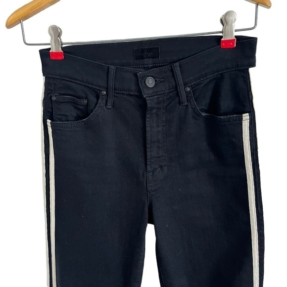 MOTHER x REVOLVE The Insider Crop Step Fray in Guilty Racer - Picture 5 of 14